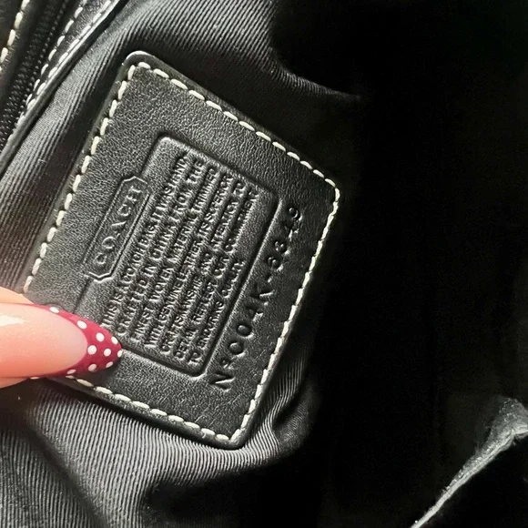 Coach Black Interior Leather Patch Bag - Picture 5 of 5